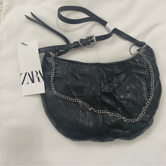 ZARA Women’s Rocker Shoulder Mini Bag - Picture 8 of 9